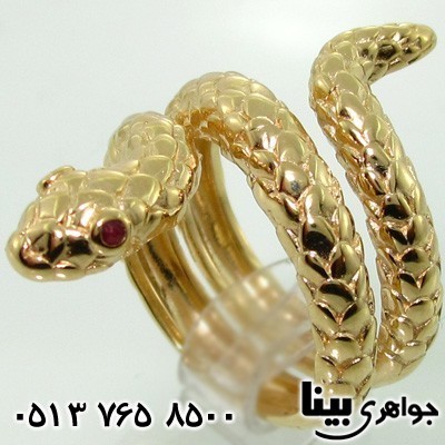 انگشتر یاقوت سرخ زنانه ماری