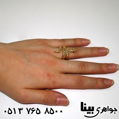 انگشتر یاقوت سرخ زنانه ماری