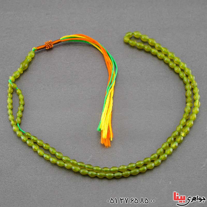 تسبیح شامقصود افغان زرد 101 دانه ای درجه یک خوشرنگ _کد:21246