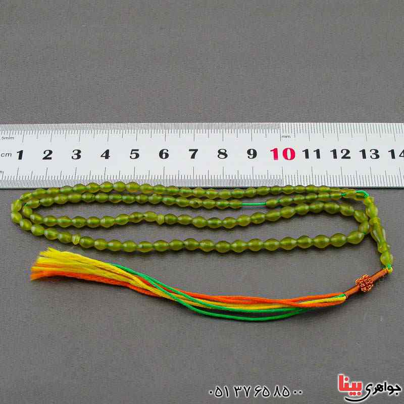 تسبیح شامقصود افغان زرد 101 دانه ای درجه یک خوشرنگ _کد:21246