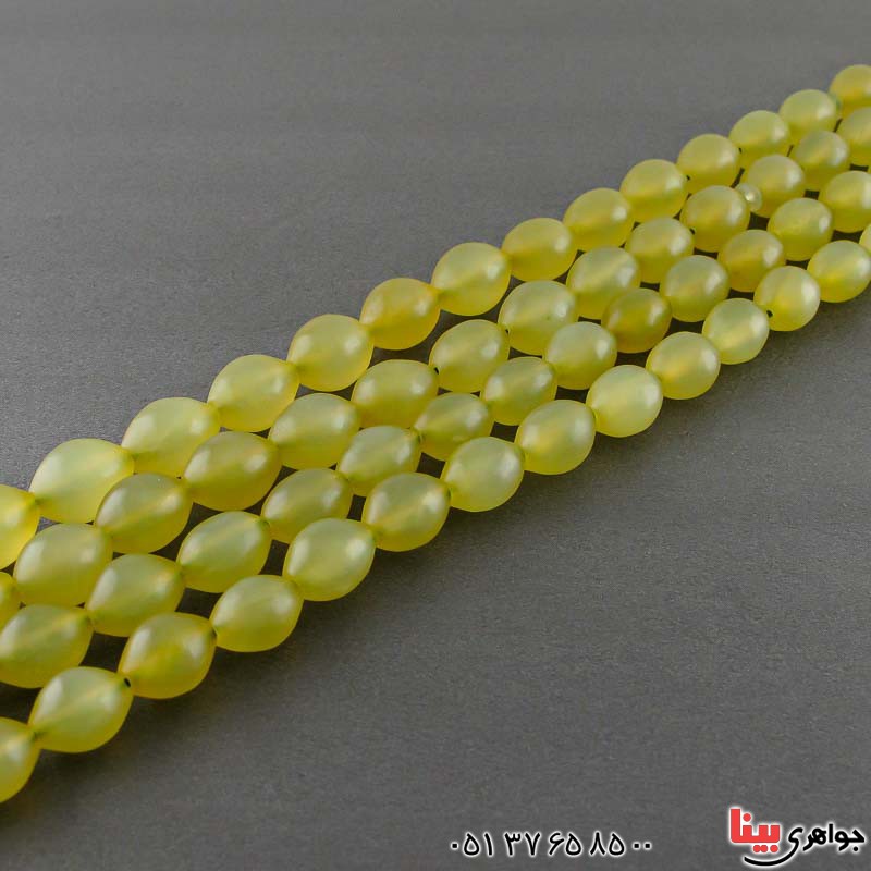 تسبیح شامقصود 101 دانه ای زرد افغان خوشرنگ درجه یک _کد:21355