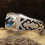 دور الماس فاخر مردانه _کد:21362