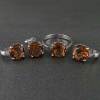 سرویس الکساندریت خوشرنگ خاص بسیار زیبا 