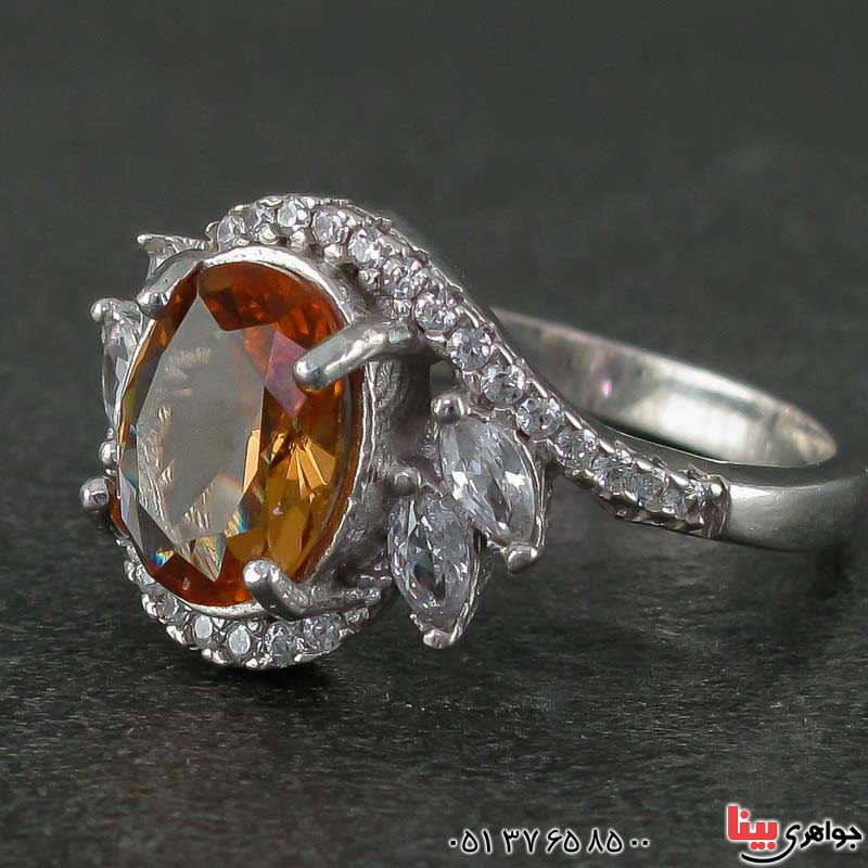 انگشتر الکساندریت رودیوم زنانه بسیار خاص _کد:21472