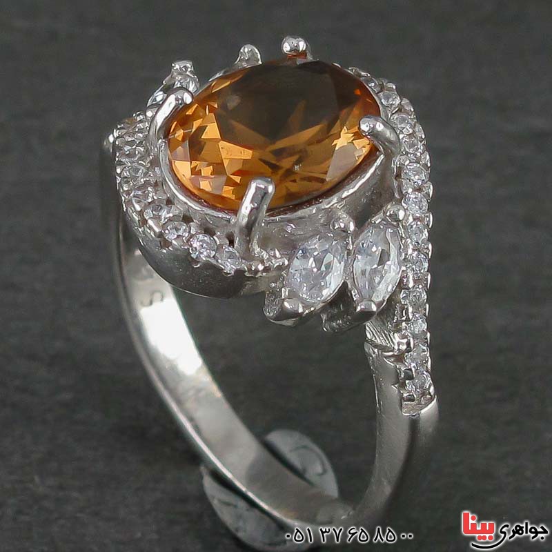 انگشتر الکساندریت رودیوم زنانه بسیار خاص _کد:21472