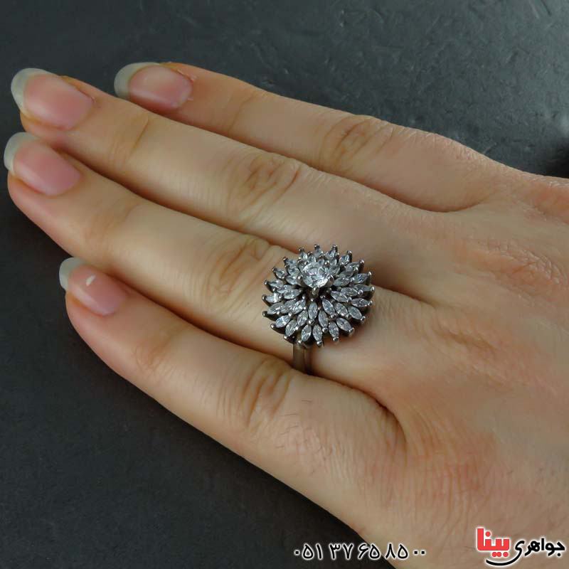 انگشتر نقره زنانه بسیار زیبا _کد:21701