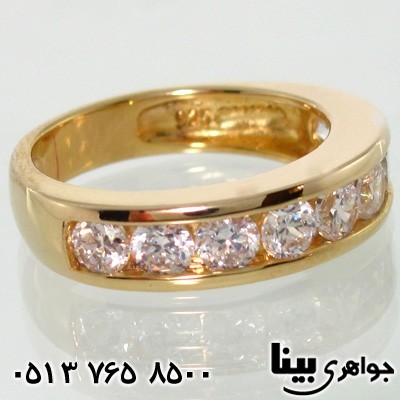 انگشتر کوارتز سفید حلقه