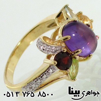 انگشتر چند جواهر زنانه هالیوود
