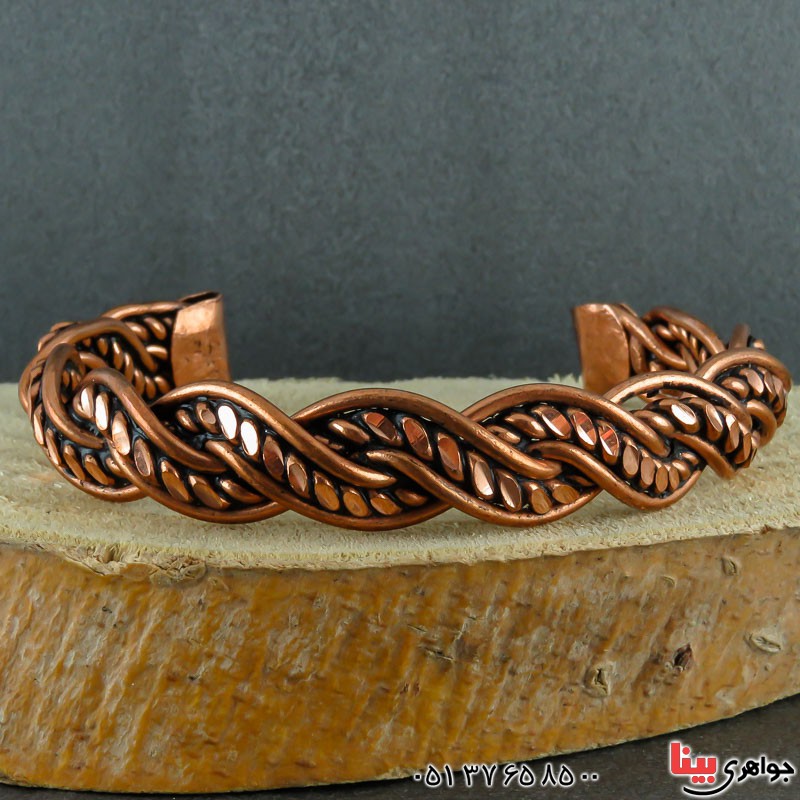 دستبند مسی بسیار خاص _کد:21978