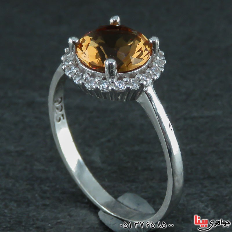 انگشتر الکساندریت رودیوم زنانه فوق العاده _کد:21984