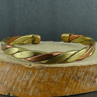 دستبند مسی و برنجی زنانه بسیار زیبا 