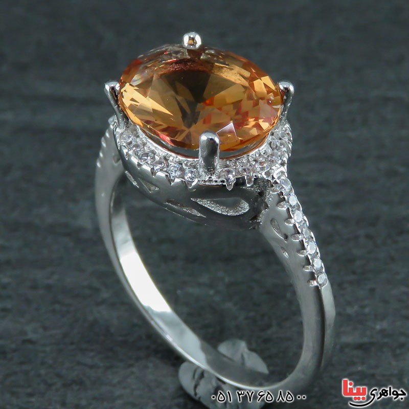 انگشتر الکساندریت رودیوم خاص و شیک برای خانم ها _کد:22051