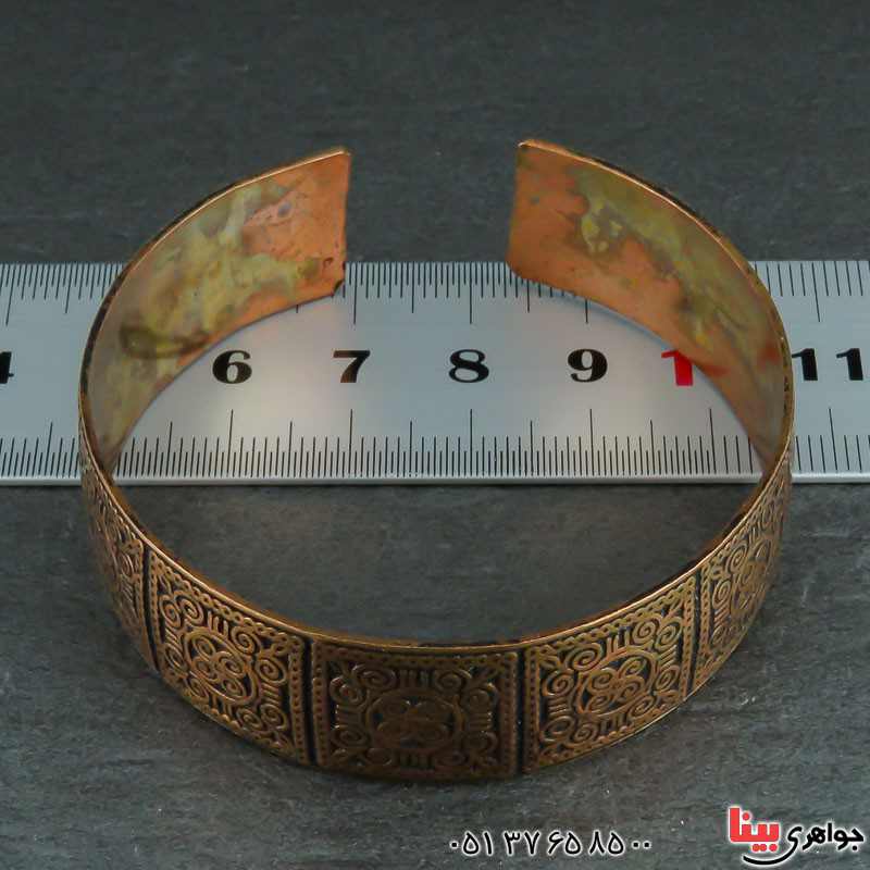 دستبند مسی خاص و زیبا _کد:22098