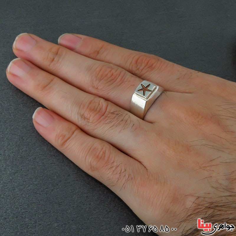 انگشتر نقره مردانه حرز امام جواد (ع) _کد:22115
