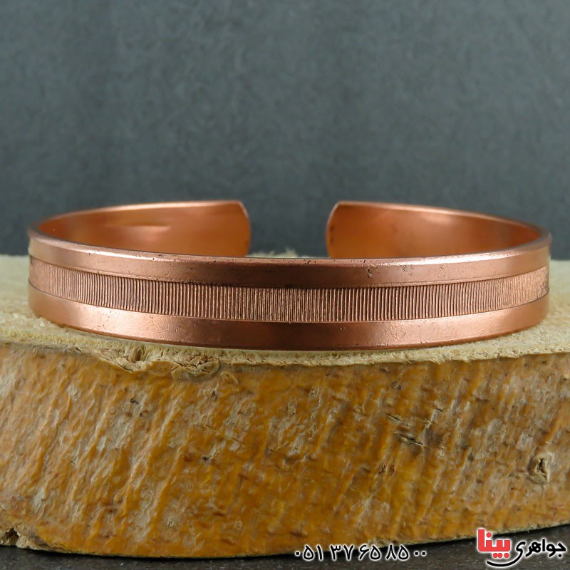 دستبند مسی زیبا و خاص _کد:22169