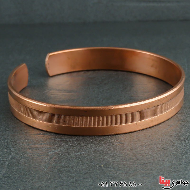 دستبند مسی زیبا و خاص _کد:22169