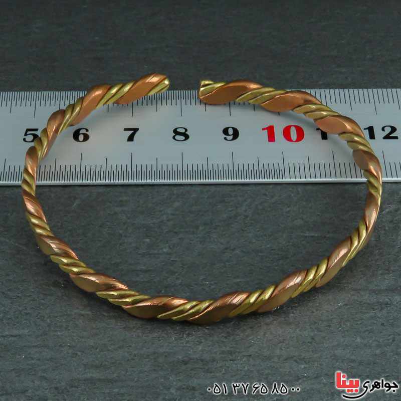 دستبند مسی خاص و شیک _کد:22217