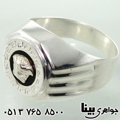 انگشتر نقره طرح ورساچی مردانه