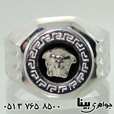 انگشتر نقره طرح ورساچی مردانه