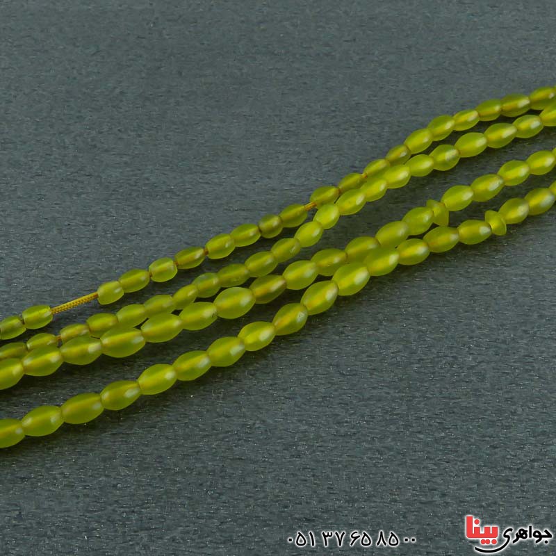 تسبیح شامقصود 101 دانه ای زرد افغانی  _کد:22392