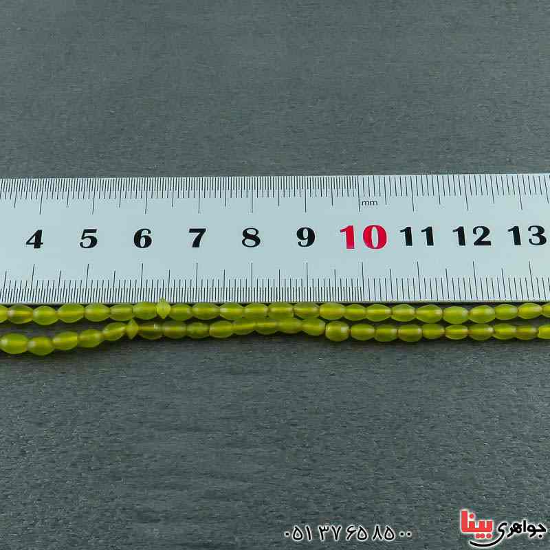 تسبیح شامقصود 101 دانه ای زرد افغانی  _کد:22392