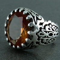 انگشتر الکساندریت مردانه درشت بسیار عالی 