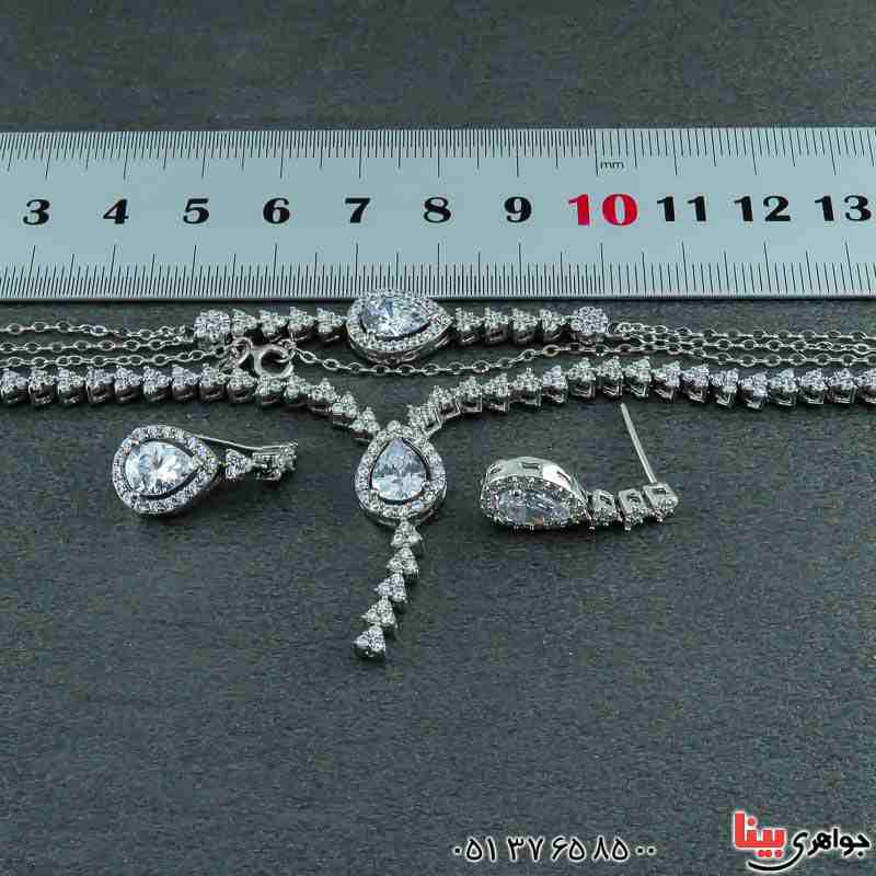 سرویس نقره سولیتر پرنس رودیوم زنانه _کد:22585