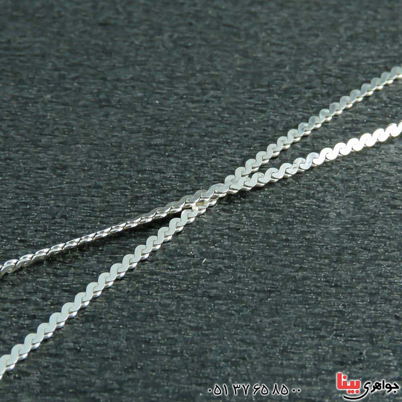 گردنبند لاجورد افغان همراه با زنجیر ترک _کد:22669