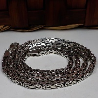 زنجیر نقره کرال فاخر 