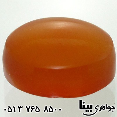 نگین انگشتر عقیق یمنی شرف الشمس بیضی قطور
