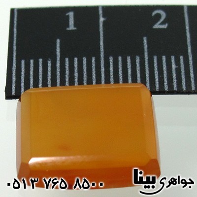 نگین انگشتر عقیق شرف الشمس یمنی مستطیلی