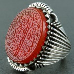 خطی و دست ساز مردانه با حکاکی و من یتق الله _کد:22802