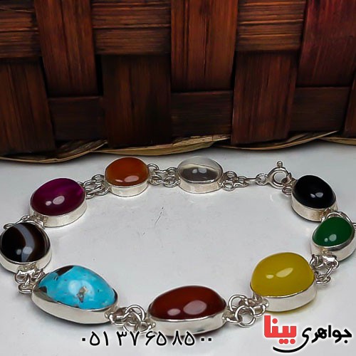 دستبند چند جواهر ام البنین دست ساز 