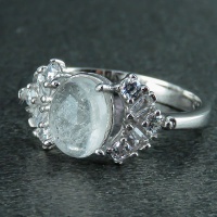 انگشتر در نجف رودیوم زنانه 