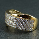 پرنس پیچ طلایی زیبا زنانه _کد:23066