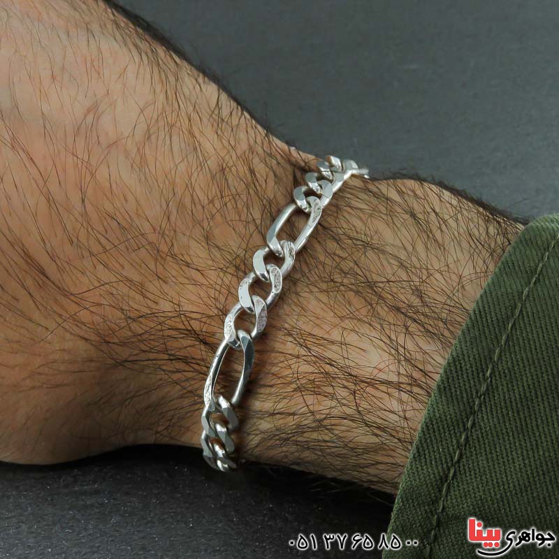 دستبند نقره ترک خاص و زیبا _کد:23099