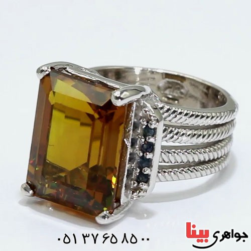 انگشتر الکساندریت  مردانه زیبا و خاص _کد:23306