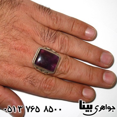 انگشتر آمتیست قدیمی مردانه