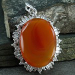 تراش الماسی رودیوم زنانه _کد:23418