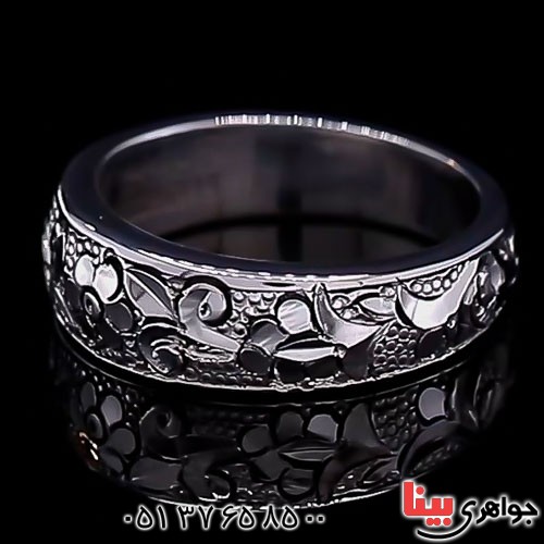 انگشتر الماس فاخر دست ساز و دور برلیان _کد:23427