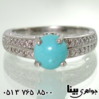 انگشتر فیروزه نیشابوری طرح سارا زنانه
