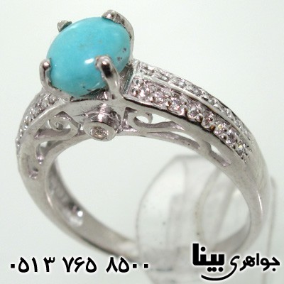 انگشتر فیروزه نیشابوری طرح سارا زنانه