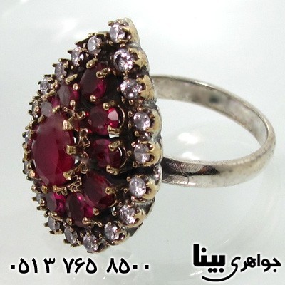 سرویس جید سرخ اشکی سایز درشت عثمانی