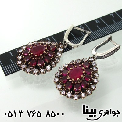 سرویس جید سرخ اشکی سایز درشت عثمانی