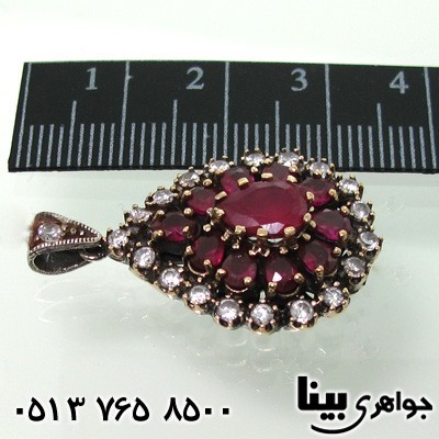 سرویس جید سرخ اشکی سایز درشت عثمانی