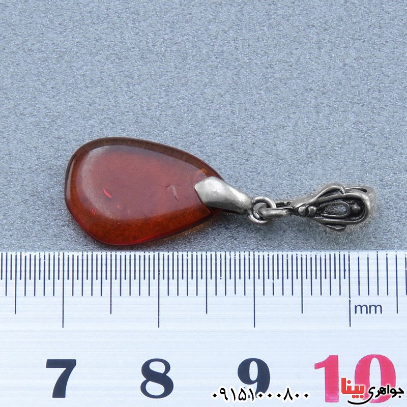 گردنبند کهربا بلونی روسی خاص و خوشرنگ _کد:23682