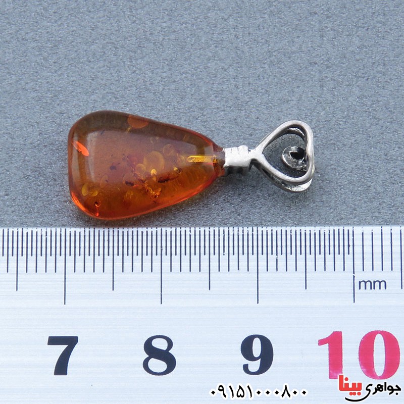 گردنبند کهربا بلونی روسی خوشرنگ _کد:23683
