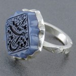 کبود خطی خوشرنگ با حکاکی یدالله فوق ایدیهم _کد:23699