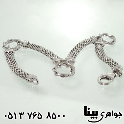 دستبند نقره ایتالیایی زنانه