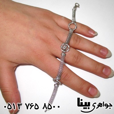 دستبند نقره ایتالیایی زنانه